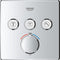 GROHE QuickFix Precision SmartControl inbouw douchesysteem - Vierkant - Chroom