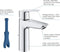 GROHE QuickFix Start Wastafelkraan - Waterbesparend - Incl. pop-up waste - Chroom