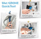 GROHE QuickFix Start Wastafelkraan - Waterbesparend - Incl. pop-up waste - Chroom