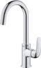 GROHE QuickFix Swift eengreepsmengkraan met draaibare uitloop en pop-up waste set - L-Size - Energie- en waterbesparend - Chroom