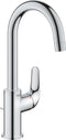 GROHE QuickFix Swift eengreepsmengkraan met draaibare uitloop en pop-up waste set - L-Size - Energie- en waterbesparend - Chroom