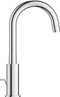 GROHE QuickFix Swift eengreepsmengkraan met draaibare uitloop en pop-up waste set - L-Size - Energie- en waterbesparend - Chroom