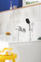 GROHE QuickFix Vitalio Comfort 110 doucheset - 2 straalsoorten - Waterbesparend - Chroom