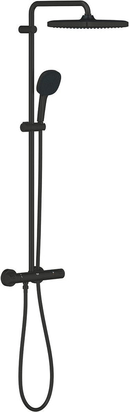 GROHE QuickFix Vitalio Comfort 250 douchesysteem - Wandmontage - Waterbesparend - Matte Black
