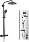 GROHE QuickFix Vitalio Joy 260 douchesysteem - Wandmontage - Waterbesparend - Phantom Black