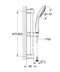 GROHE QuickFix Vitalio Joy Massage Doucheset - Handdouche ø 11 cm - Glijstang 60 cm - Doucheslang 175 cm