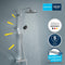 GROHE QuickFix Vitalio Start 250 douchesysteem met thermostaat - Waterbesparend - Chroom