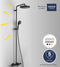 GROHE QuickFix Vitalio Start 250 douchesysteem - Wandmontage - Waterbesparend - Matte Black