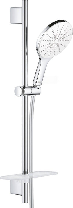 GROHE Rainshower SmartActive 150 Glijstangset - 60 cm - met zeepschaal - chroom/moon white - 26592LS0