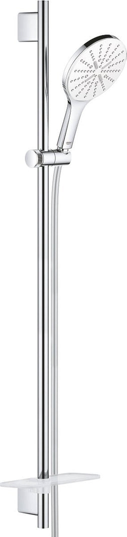 GROHE Rainshower SmartActive 150 Glijstangset - 90 cm - met zeepschaal - chroom/moon white - 26594LS0