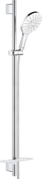 GROHE Rainshower SmartActive 150 Glijstangset - 90 cm - met zeepschaal - chroom/moon white - 26594LS0