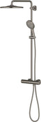 Grohe Rainshower SmartActive 310 douchesysteem rond thermostatisch hoofddouche Ø31cm en handdouche Ø13cm brushed hard graphite