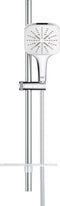 GROHE Rainshower SmartActive Cube 130 Glijstangset - 90 cm - met zeepschaal - chroom/moon white - 26587LS0