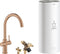 GROHE Red 3IN1 kokendwaterkraan - C Uitloop - 7L boiler - mengventiel - warm sunset geborsteld (mat brons) - 30031DL1