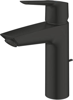 Grohe Start 1-gats wastafelkraan m-size m. waste mat zwart