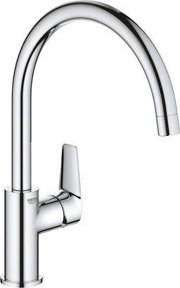 GROHE Start Edge Keukenmengkraan - 360° draaibare uitloop - chroom - 31369001
