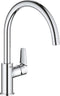 GROHE Start Edge Keukenmengkraan - 360° draaibare uitloop - chroom - 31369001