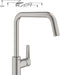GROHE Start Keukenmengkraan - Hoge uitloop - 150° draaibereik - SuperSteel (RVS look)