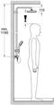 GROHE Tempesta Cosmopolitan 210 Regendouche - ø 21 cm - Met thermostaat - Chroom