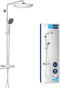 GROHE Vitalio Joy 310 Regendouche - Ø 31 cm - Inclusief thermostaatkraan en planchet - Met CoolTouch technologie - Chroom