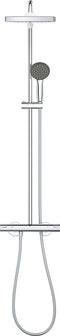 GROHE Vitalio Start 250 Regendouche - Ø 25 cm - Vierkant - Inclusief thermostaatkraan - Chroom