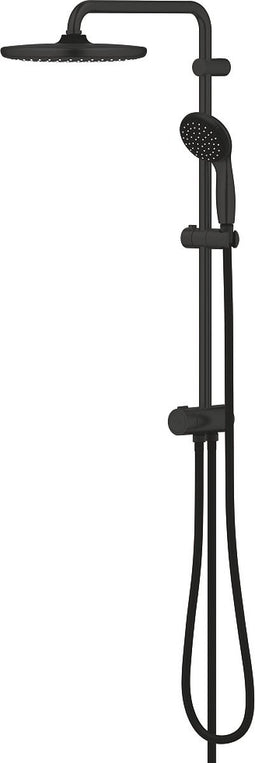 GROHE Vitalio Start Regendouche - 250 Rond - Omstelling - Mat zwart