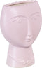 Grondlegger 15 x 8,5 x 19 cm Gezicht Keramisch Mauve