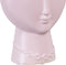 Grondlegger 15 x 8,5 x 19 cm Gezicht Keramisch Mauve