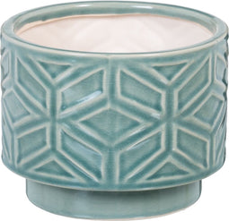 Grondlegger 17,5 x 17,5 x 14 cm Keramisch Blauw