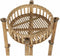 Grondlegger DKD Home Decor Bamboe Natuurlijk (32 x 32 x 55.5 cm)