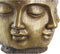 Grondlegger DKD Home Decor Gouden Boeddha Orientaals Magnesium (34 x 34 x 30 cm)