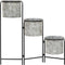 Grondlegger DKD Home Decor Grijs Metaal (82 x 25 x 81 cm)