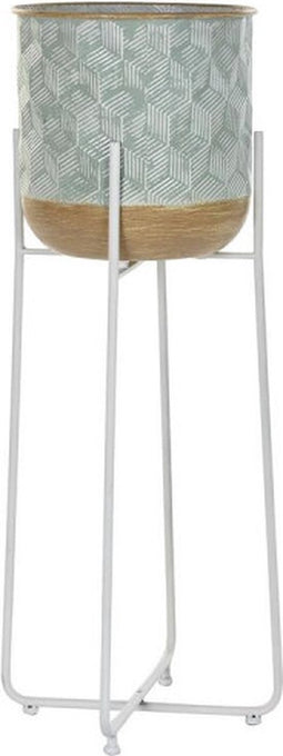 Grondlegger DKD Home Decor Metaal Tweekleurig (28 x 28 x 75 cm)