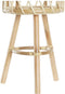 Grondlegger DKD Home Decor Natuurlijk Bamboe Bali (28 x 28 x 60 cm)