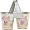 Grondlegger DKD Home Decor Roze Metaal Shabby Chic (24 x 12 x 23 cm)