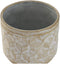 Grondlegger DKD Home Decor Zwart Gouden Metaal Wit Tweekleurig (26 x 26 x 70 cm)