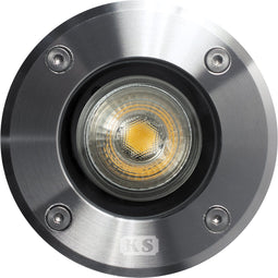 Grondspot LED Ø11 Rond RVS
