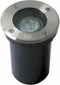 Grondspot LED Ø11 Rond RVS