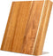 Groot Houten Messenblok Magnetisch Coninx Quin XL 27.5x27.5CM | Messenmagneet zonder messen | Messenhouder | Antislip - RVS-Acacia hout.