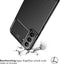 iMoshion Hoesje Geschikt voor Samsung Galaxy S22 Hoesje Siliconen - iMoshion Carbon Softcase Backcover - Zwart