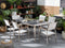 GROSSETO - Tuinset voor 6 - Grijs/Wit- Graniet