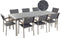 GROSSETO - Tuinset voor 8 - Grijs - Graniet