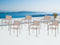 GROSSETO - Tuinstoel set van 6 - Beige - Polyester