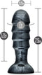 Grote anaalplug Jet - Bruiser 19 cm