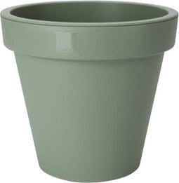 Grote Bloempot Ø60 cm – Ronde Kunststof Plantenpot voor Binnen & Buiten – Weerbestendig & Lichtgewicht – Groen