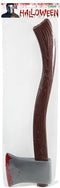 Grote hakbijl - plastic - 57 cm - Halloween/ridders/vikingen verkleed wapens accessoires