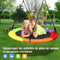 Grote Ronde Buitenschommel 101,6 cm - Kleurrijk en Duurzaam voor Kinderen en Volwassenen