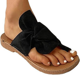 Grote Teen Botcorrectie Sandalen voor Dames Hallux Valgus Bunion Comfort Wandelschoenen - zwart - ma