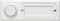 Grothe 51013 Belknop Met naambord 1-voudig Wit 12 V/1,5 A