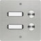 Grothe 55502 Belknop Met naambord RVS V2A